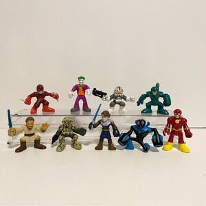 Marvel DC Universe Star Wars Action Figure 3” Y2K Toy Lot